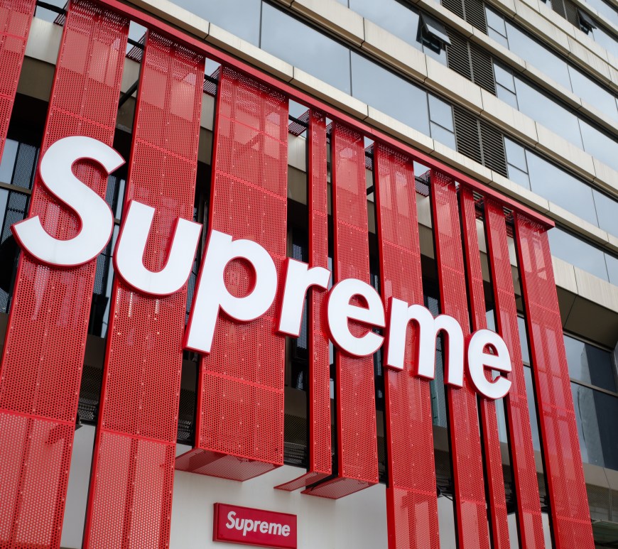 Supreme shop front