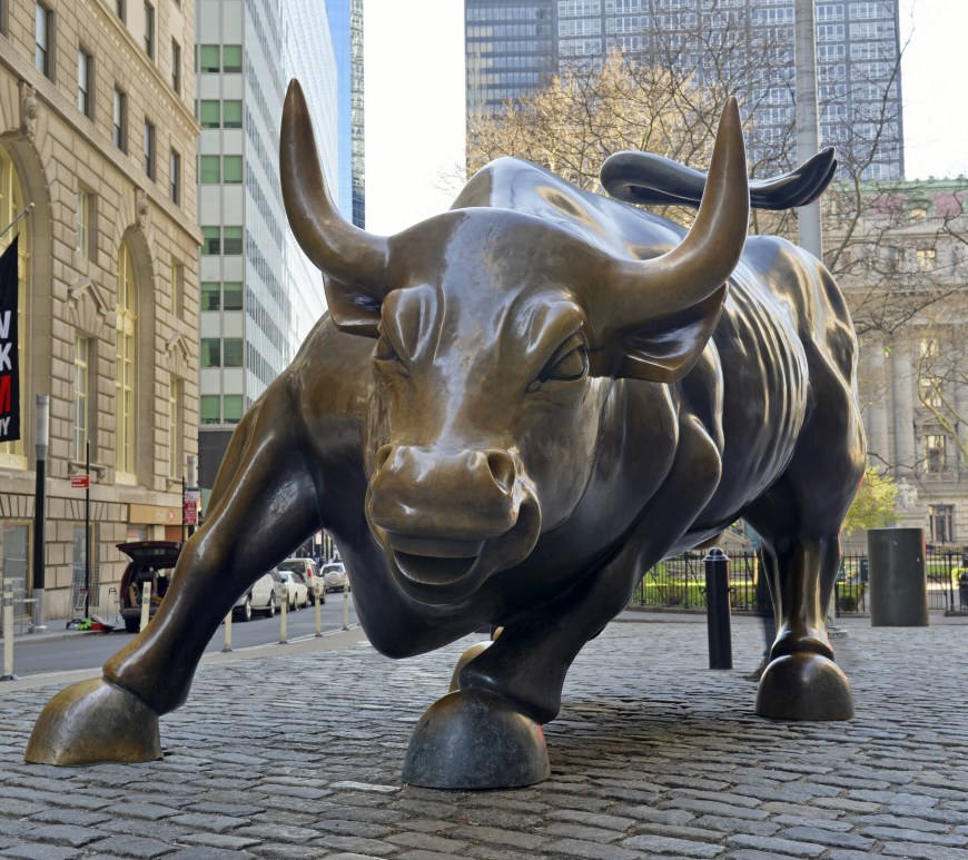 Wall Street Bull Sculpture